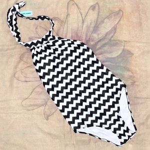 One piece bathing suit!